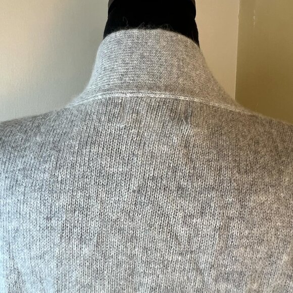 Vintage Yarnworks Lambswool Angora Blend Open Front Cardgan 90s Y2K Lagenlook - Picture 7 of 8